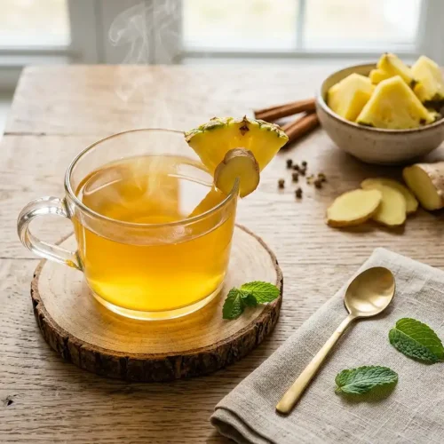 ginger pineapple tea​