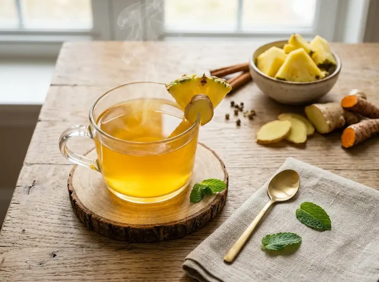 ginger pineapple tea​
