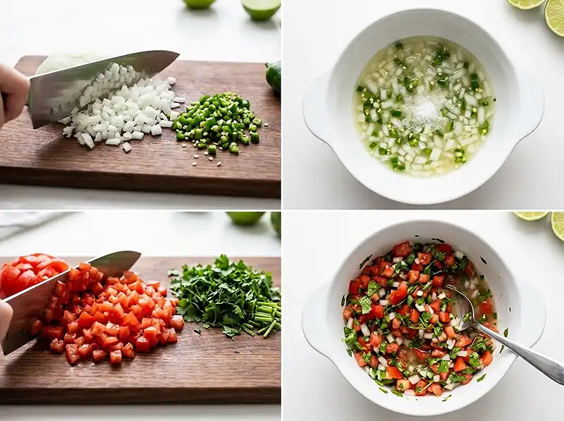 Pico de Gallo Recipe (Easy & Fresh) 4 how to make pico de gallo easy