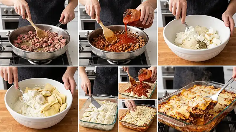 Easy Loaded Ravioli Bake the Whole Family Wants 3 how to make the Loaded Ravioli Bake
