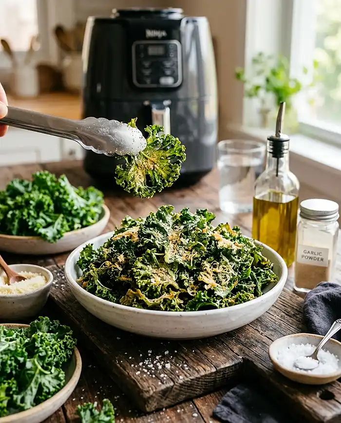 kale chips air fryer recipe​