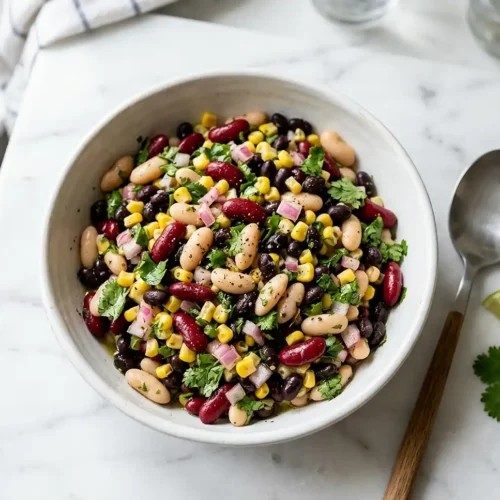 5 Minute Dense Bean Salad Recipe 2 5 minute dense bean salad recipe