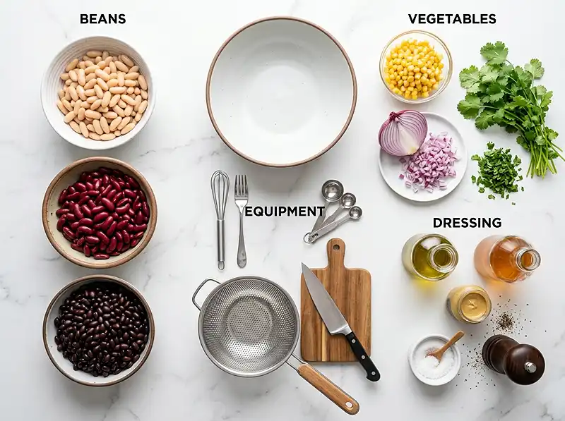 5 Minute Dense Bean Salad Recipe 3 5 minute dense bean salad recipe Ingredients
