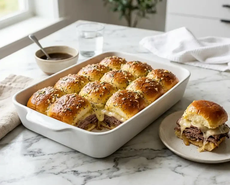 Baked French Dip Sliders