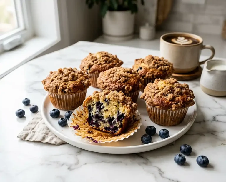 Blueberry Coffee Cake Muffins