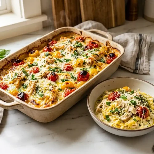 Boursin Tomato Chicken Bake 5 Boursin Tomato Chicken Bake