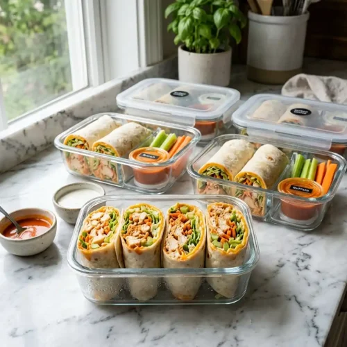 Buffalo Chicken Wrap Boxes