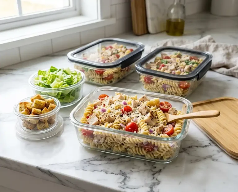 Chicken Caesar Pasta Lunch Boxes