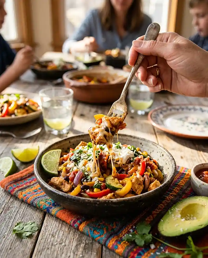 Chicken Zucchini Taco Skillet 4 Chicken Zucchini Taco Skillet recipe