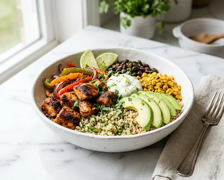 Chipotle Chicken Veggie Bowls