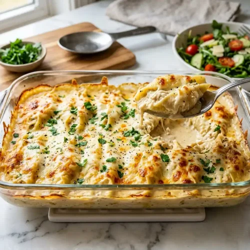 Creamy Chicken Stuffed Shells 5 Creamy Chicken Stuffed Shells