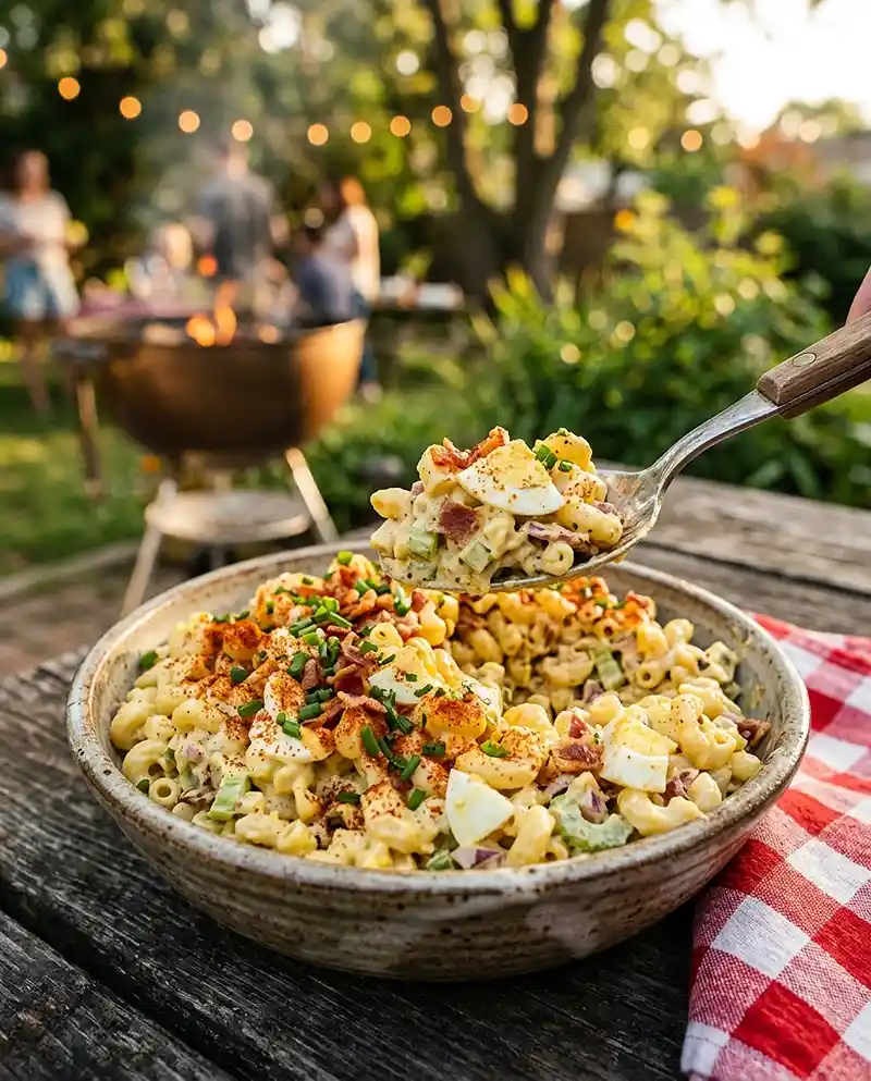 Deviled Egg Pasta Salad 4 Deviled Egg Pasta Salad recipe