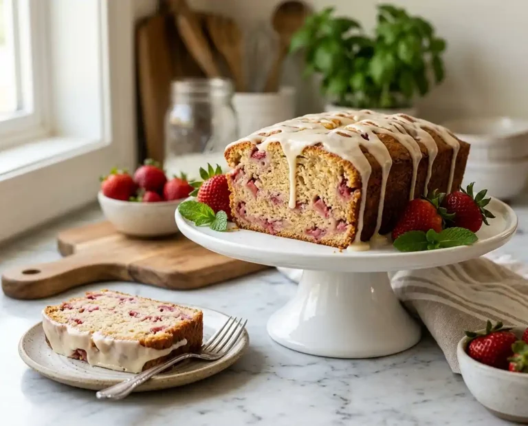 Easy Strawberry Pound Cake