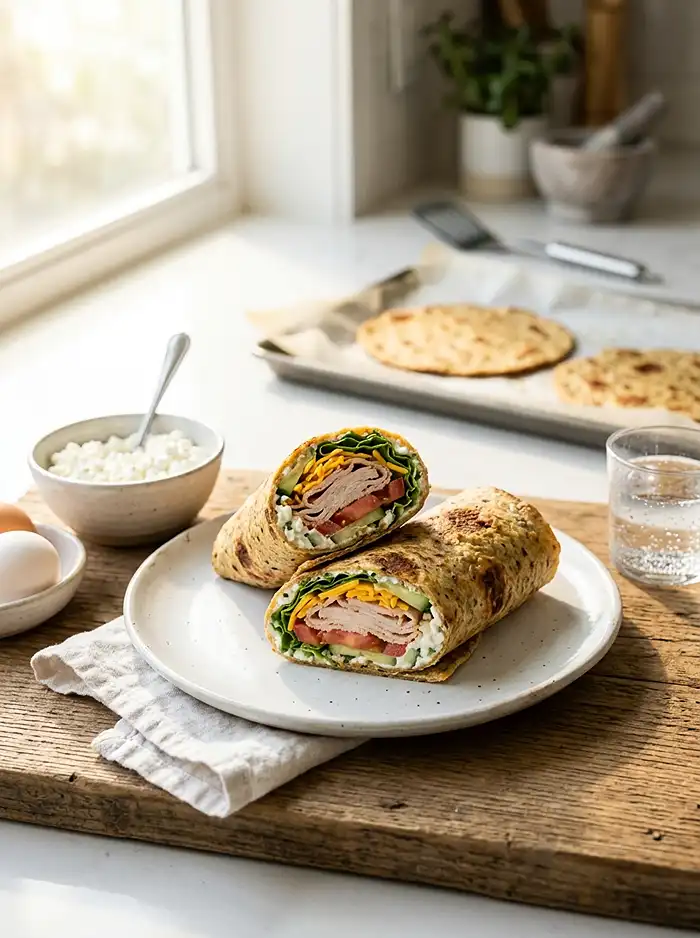Cottage Cheese Bread Wrap Recipe 5 Easy cottage cheese bread wrap recipe​