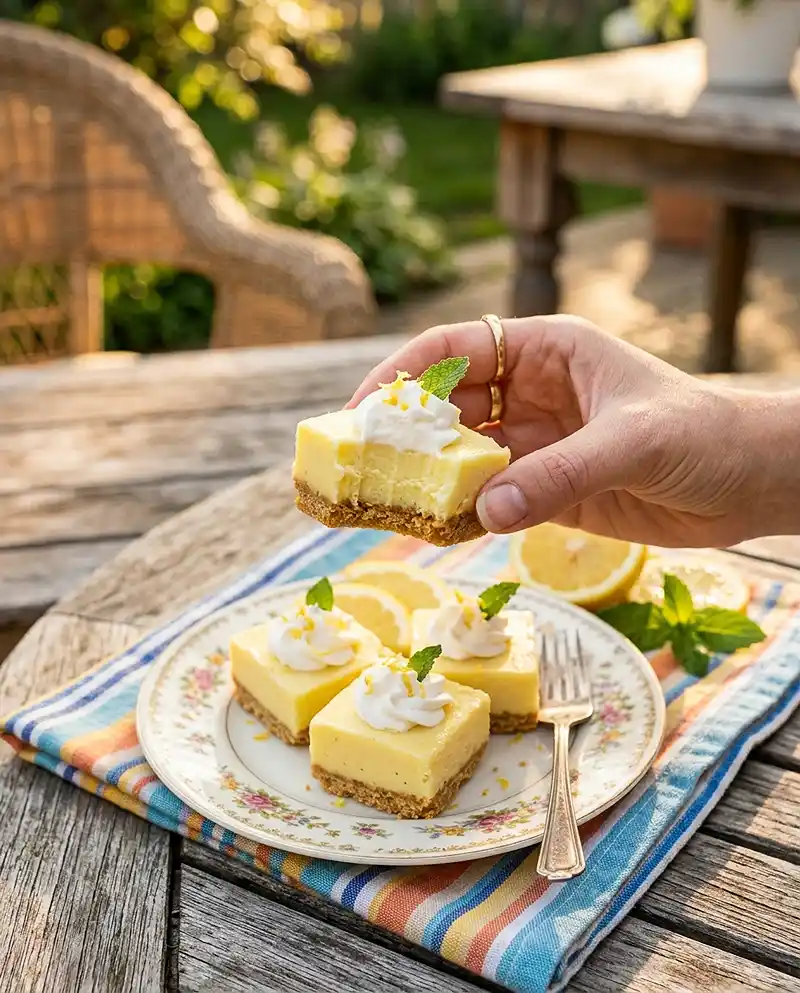 Frozen Lemonade Pie Bites 4 Frozen Lemonade Pie Bites recipe