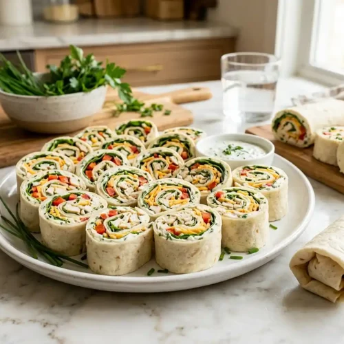Greek Yogurt Ranch Pinwheel Sandwiches 5 Greek Yogurt Ranch Pinwheel Sandwiches