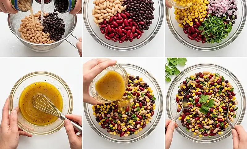 5 Minute Dense Bean Salad Recipe 4 How to Make 5 minute dense bean salad recipe