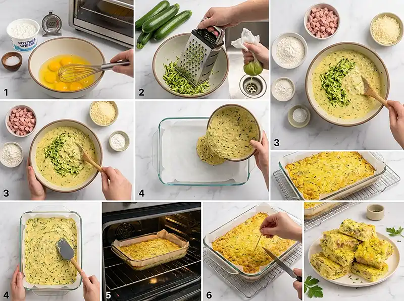 How to Make Zucchini Egg Bake