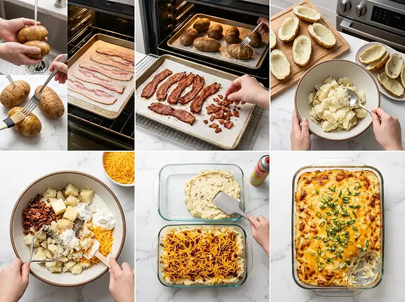 Twice Baked Potato Casserole Recipe 4 How to Make twice baked potato casserole recipe