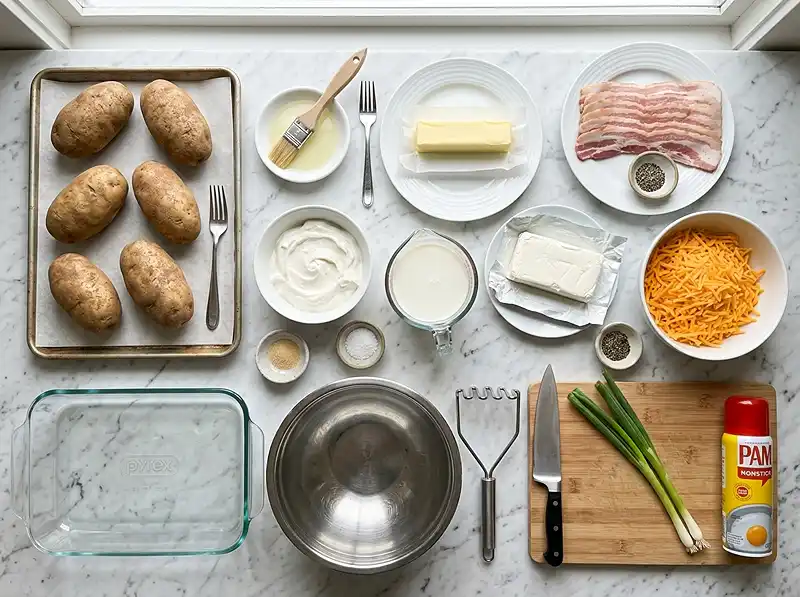 Twice Baked Potato Casserole Recipe 3 Ingredients for twice baked potato casserole recipe