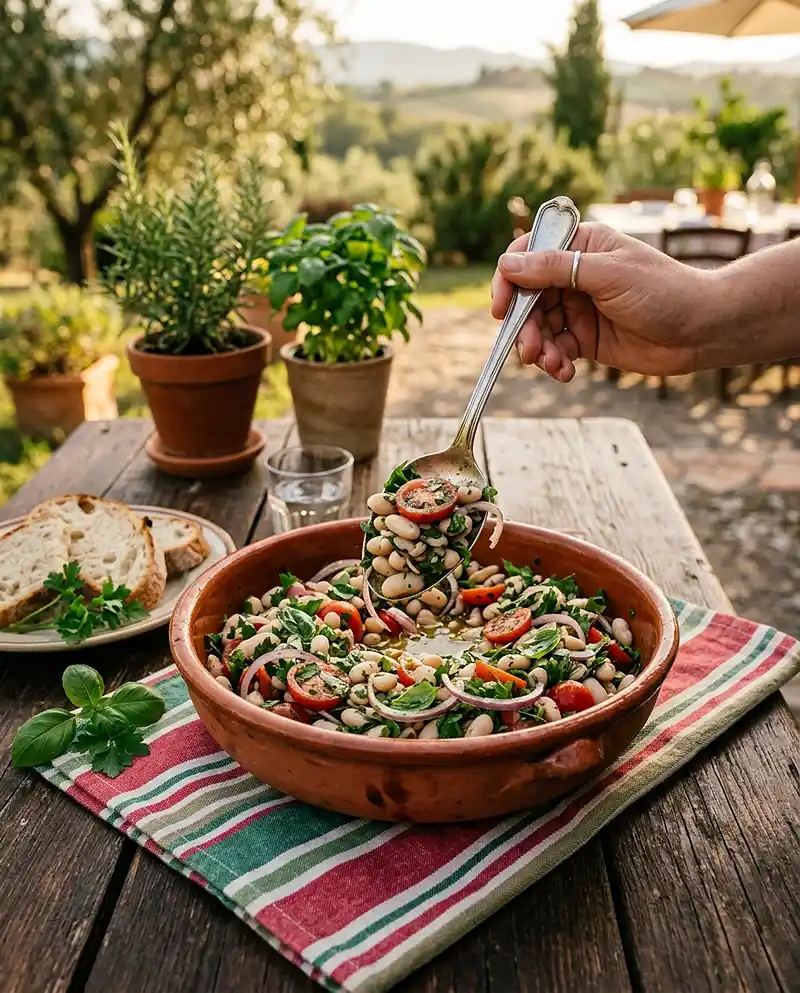 Italian Dense Bean Salad RECIPE