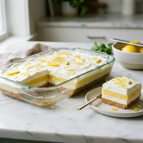 Lemon Lush Dessert Bars