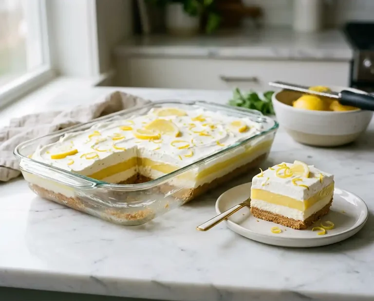 Lemon Lush Dessert Bars