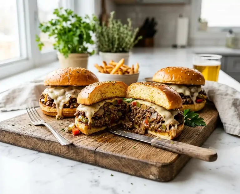 Philly Cheesesteak Sloppy Joes