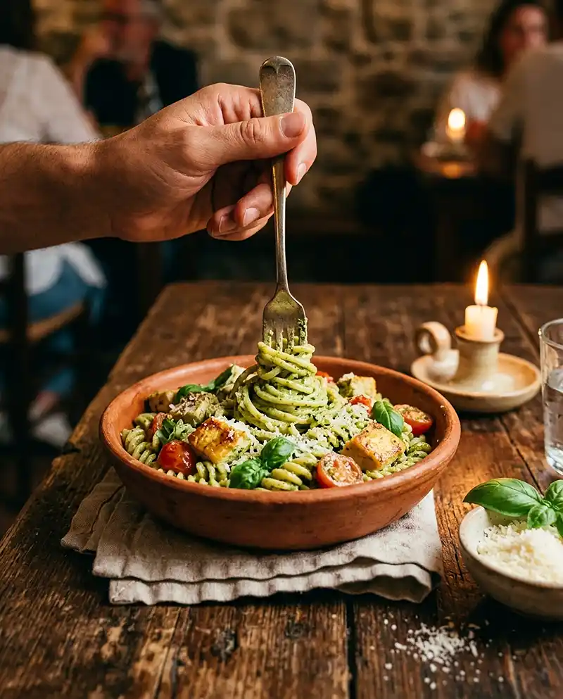 Protein Pesto Chicken Pasta 4 Protein Pesto Chicken Pasta recipe