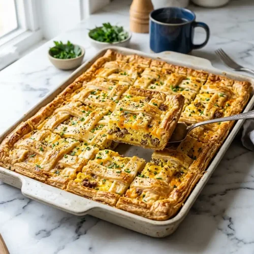 Sausage Egg Breakfast Slab Pie 5 Sausage Egg Breakfast Slab Pie