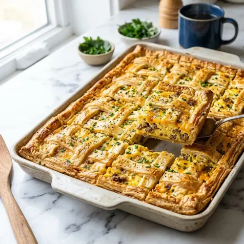 Sausage Egg Breakfast Slab Pie 5 Sausage Egg Breakfast Slab Pie