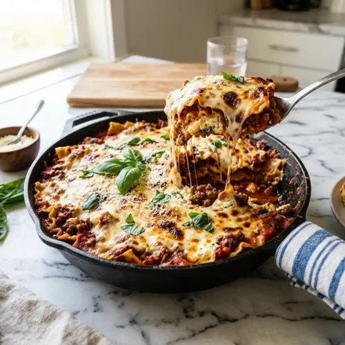 Skillet Lasagna with Ricotta
