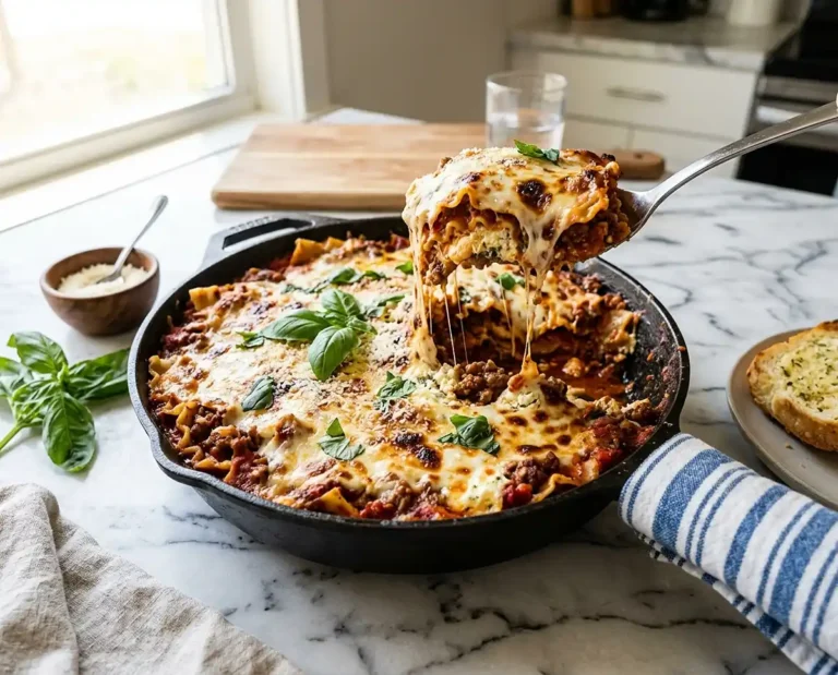 Skillet Lasagna with Ricotta