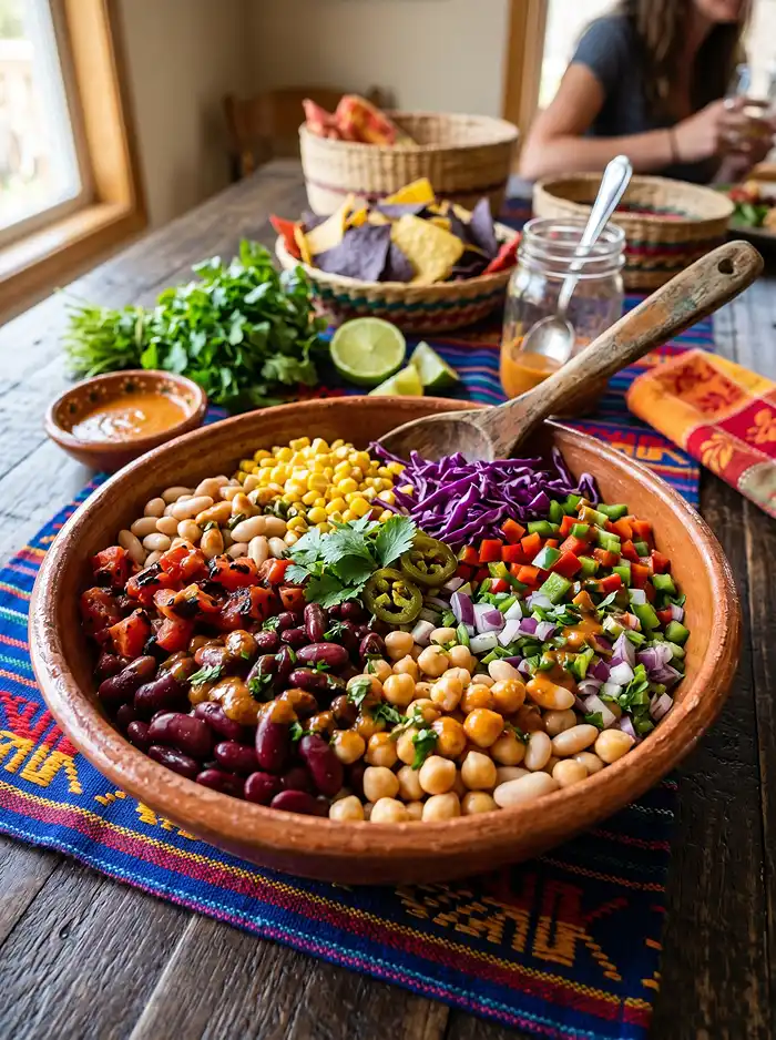 Southwestern and Mexican Dense Bean Salad Recipe 5 Southwestern and Mexican Dense Bean Salad