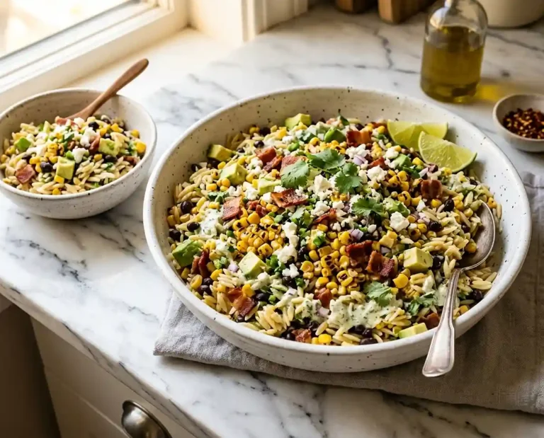Street Corn Orzo Salad