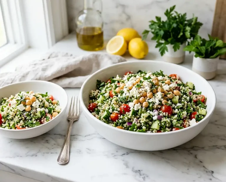 Summer Quinoa Tabbouleh Salad