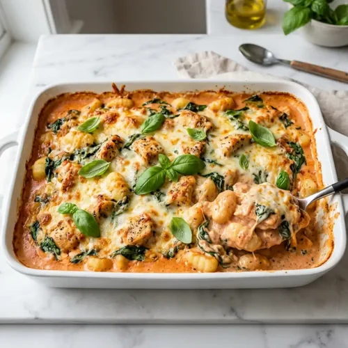Tuscan Chicken Gnocchi Bake 5 Tuscan Chicken Gnocchi Bake