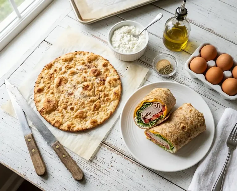 cottage cheese bread wrap recipe_