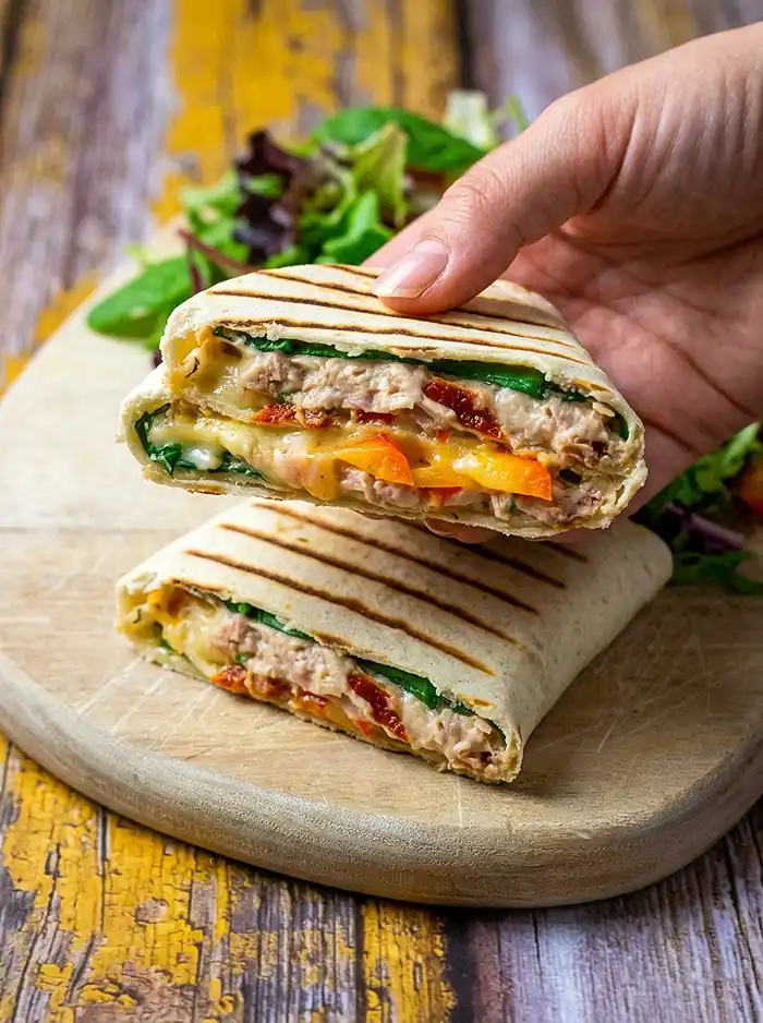 Tuna Melt Wrap Recipe 5 easy tuna melt wrap recipe