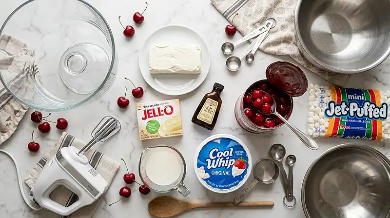 Cherry Cheesecake Fluff 2 ingredients for Cherry Cheesecake Fluff