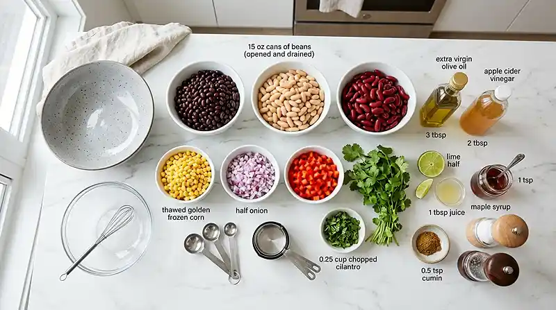 Dense Bean Salad Recipe 2 ingredients for Dense Bean Salad