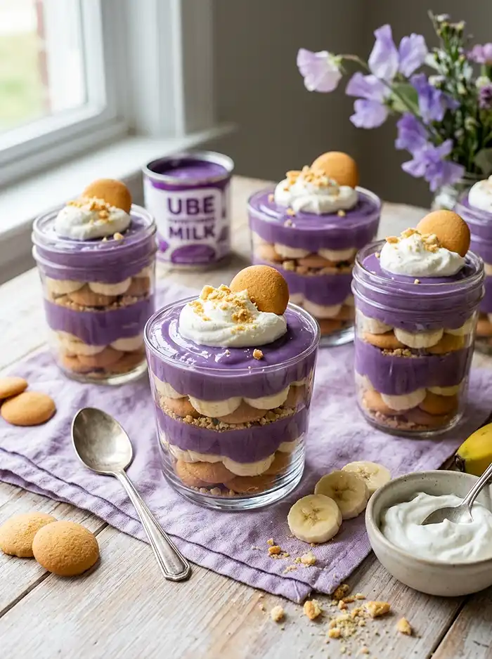 ube banana pudding​ Recipe