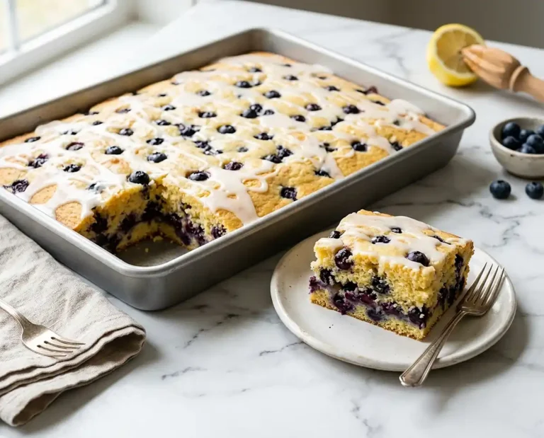 ²Lemon Blueberry Sheet Cake