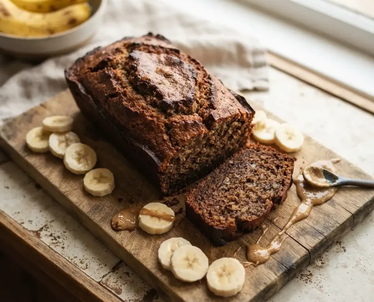 3 ingredient banana bread without flour or oats