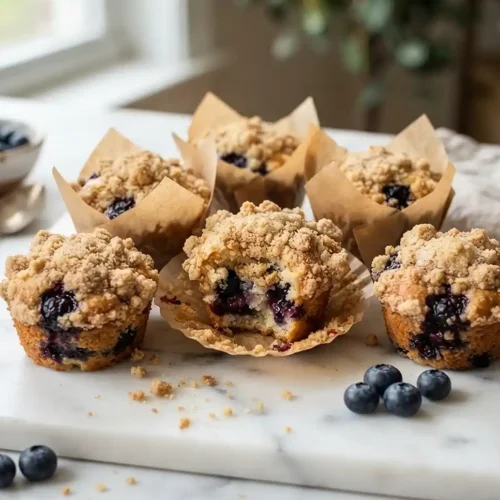 Blueberry Streusel Yogurt Muffins 5 Blueberry Streusel Yogurt Muffins