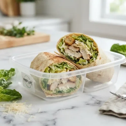 Chicken Caesar Wrap Lunch Boxes
