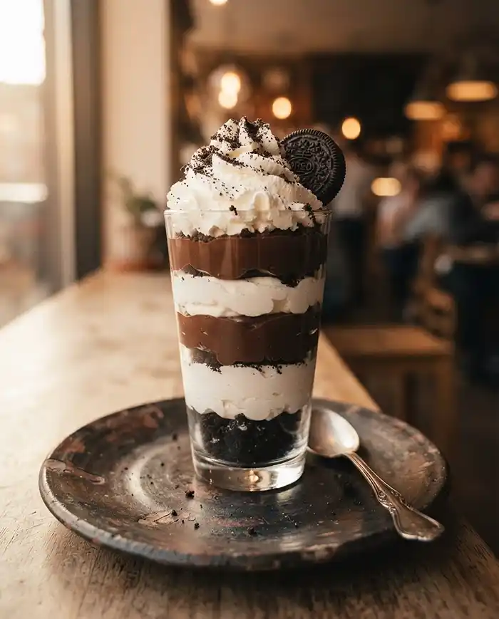Cookies and Cream Pudding Parfaits 5 Cookies and Cream Pudding Parfaits Recipe