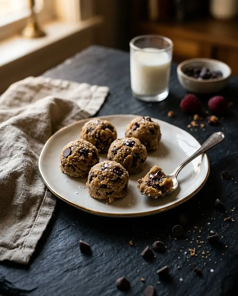 Cottage Cheese Chocolate Chip Cookie Dough Recipe 5 Cottage cheese cookie dough high protein