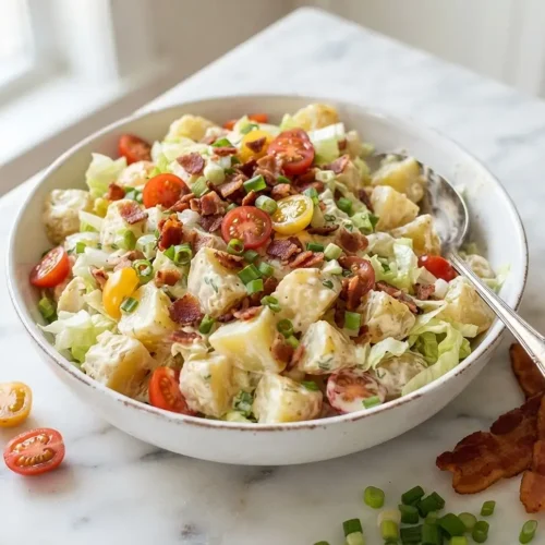 Creamy BLT Potato Salad Recipe 5 Creamy BLT Potato Salad