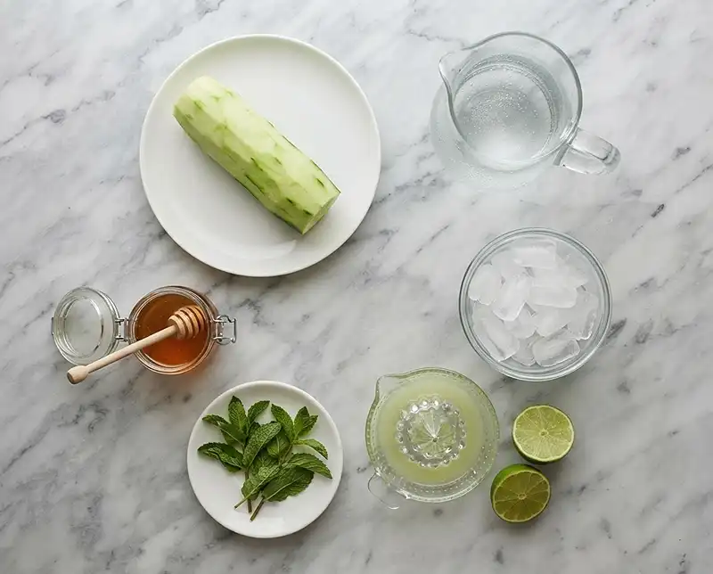 Cucumber Lime Hydration Slushie 3 Cucumber Lime Hydration Slushie Ingredients